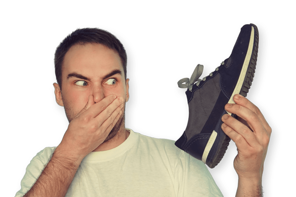 stinkende schoenen en stinkvoeten